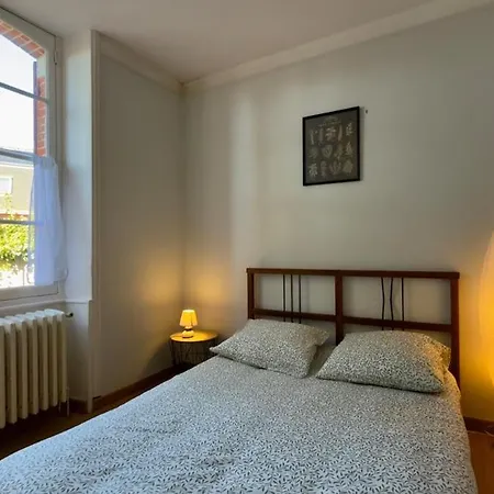 Bas De Maison Avec Cour Interieure - 10min A Pied De La Apartamento *